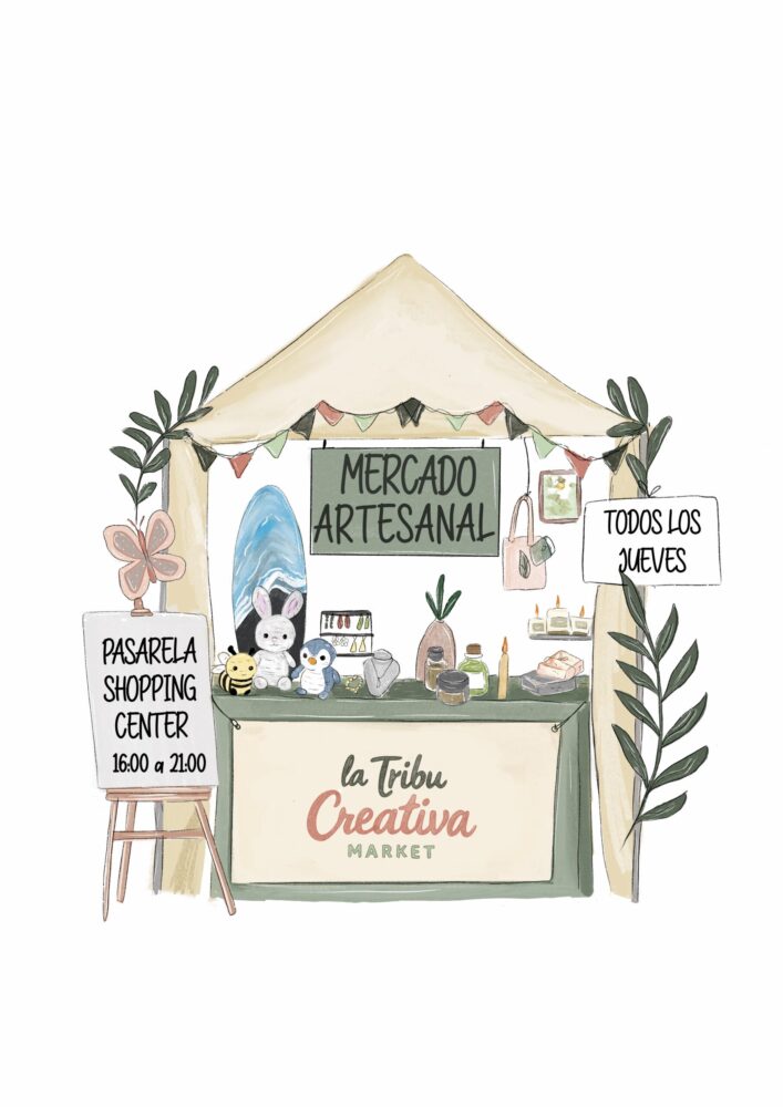 Market Artesanal CC Pasarela event poster