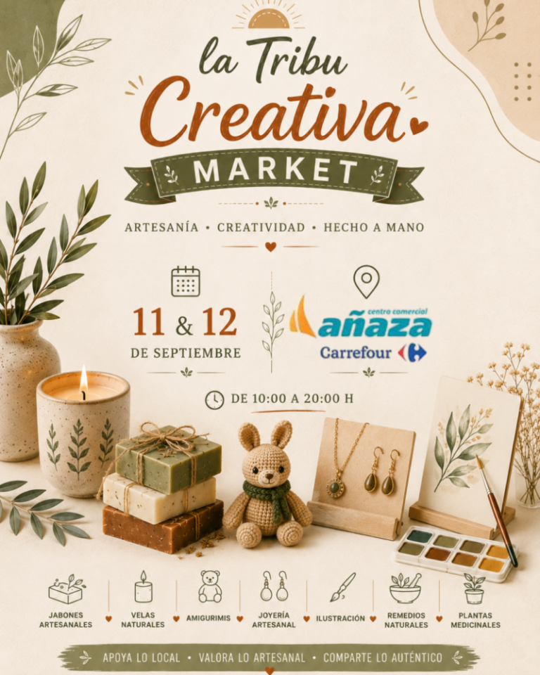 Mercado artesano Carrefour Añaza event poster