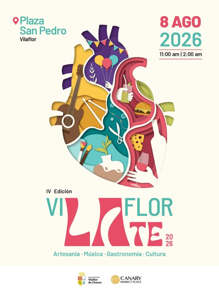 Vilaflor Late 2026 – Music, Gastronomy and Canarian Creativity in Tenerife event poster
