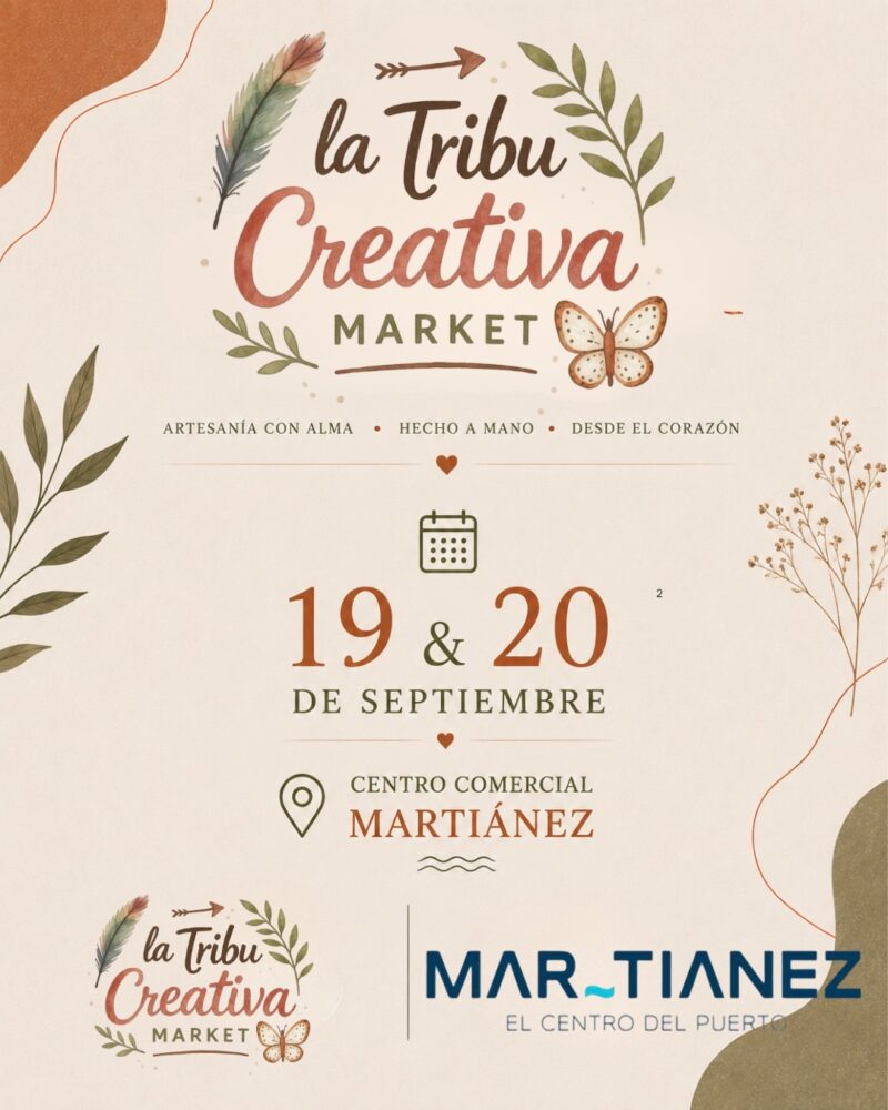 Market CC Martianez event poster